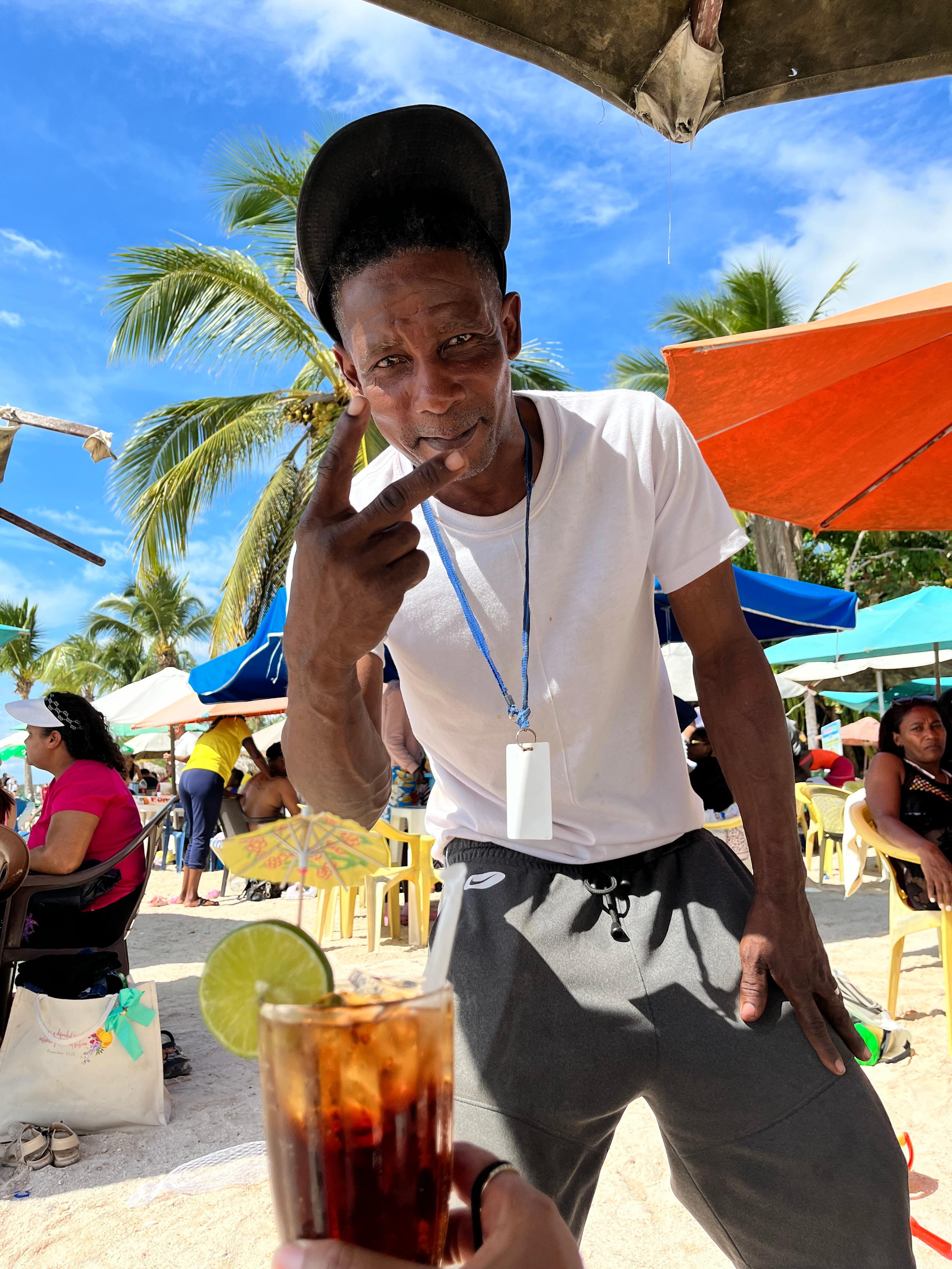 Service at Boca Chica Beach