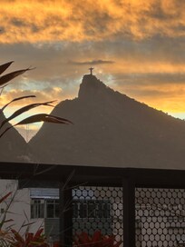 Roof top view of Christ the Redeemer