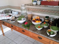 The cold buffet