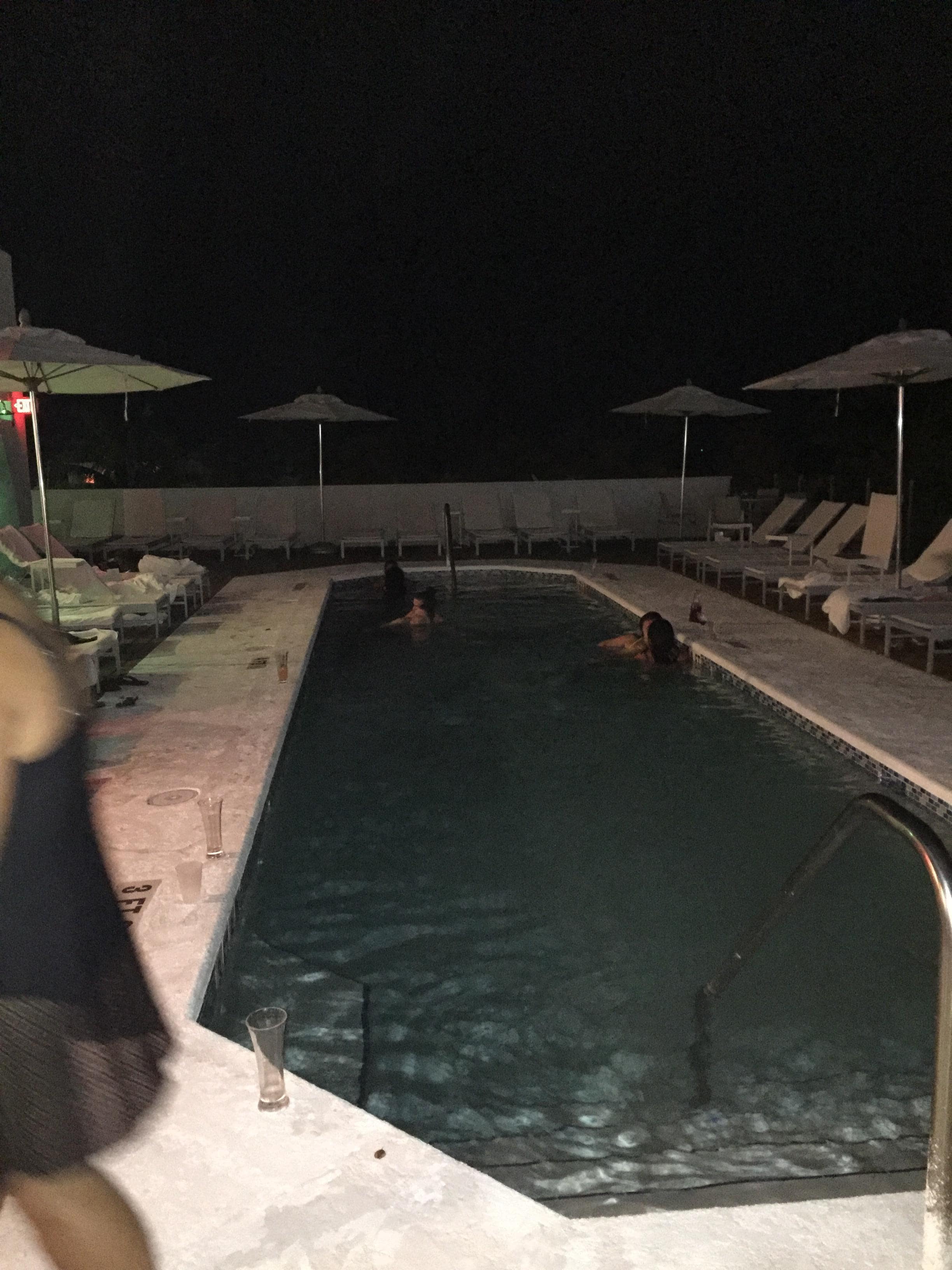 Rooftop pool