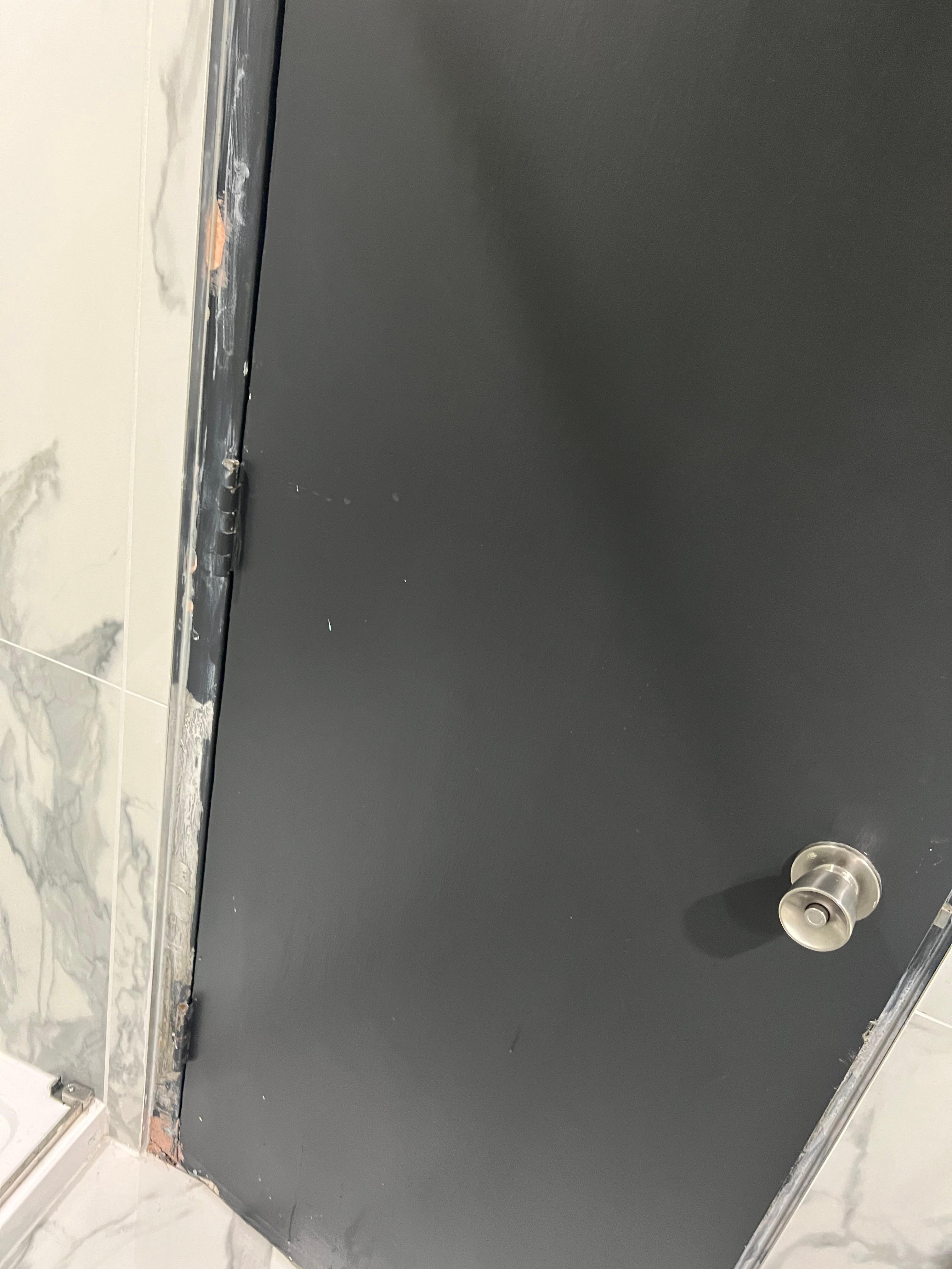 Frame around the door