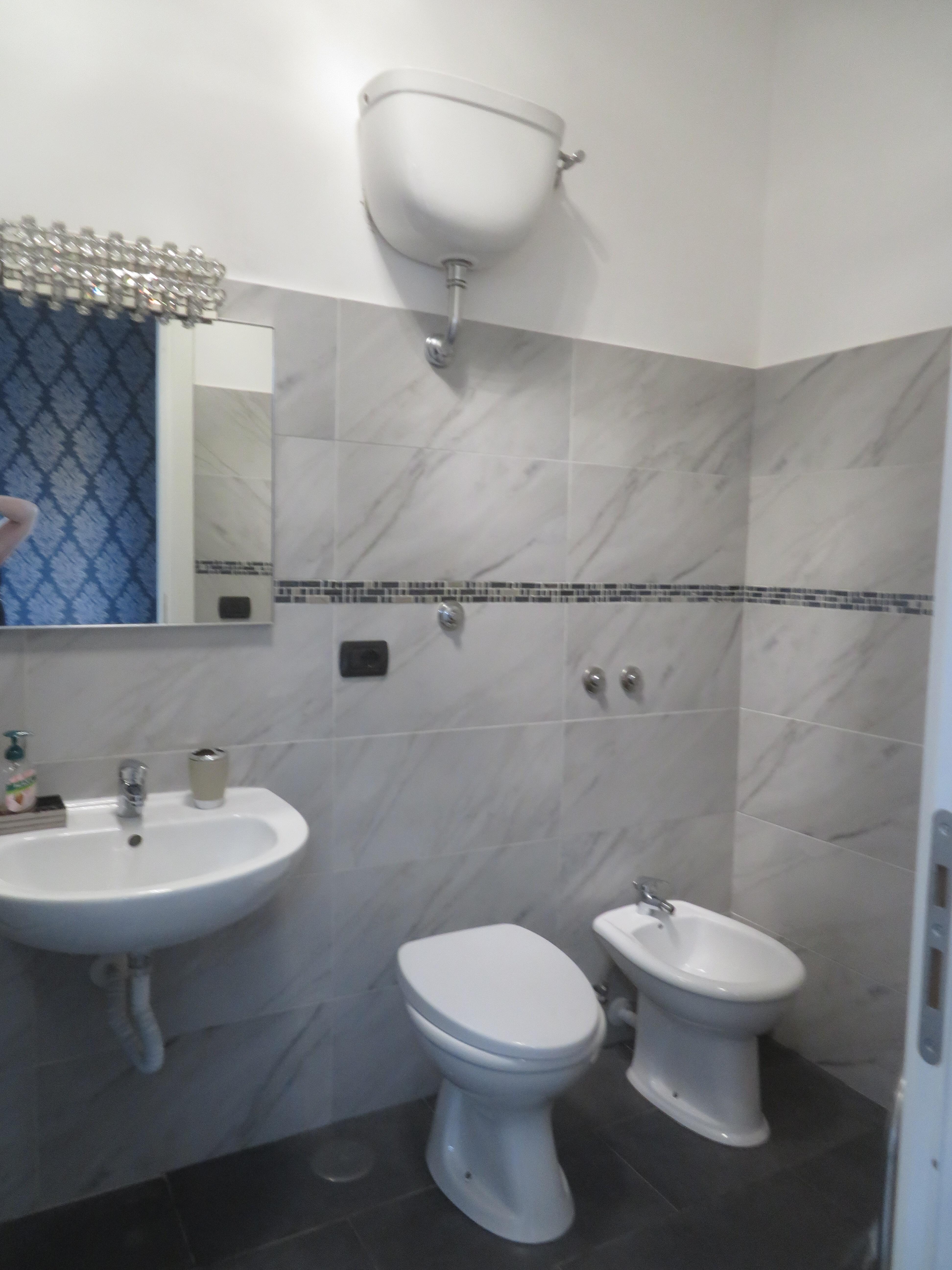 The bathroom