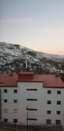 Vista de la habitacion por la mañana.