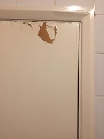 Bathroom door