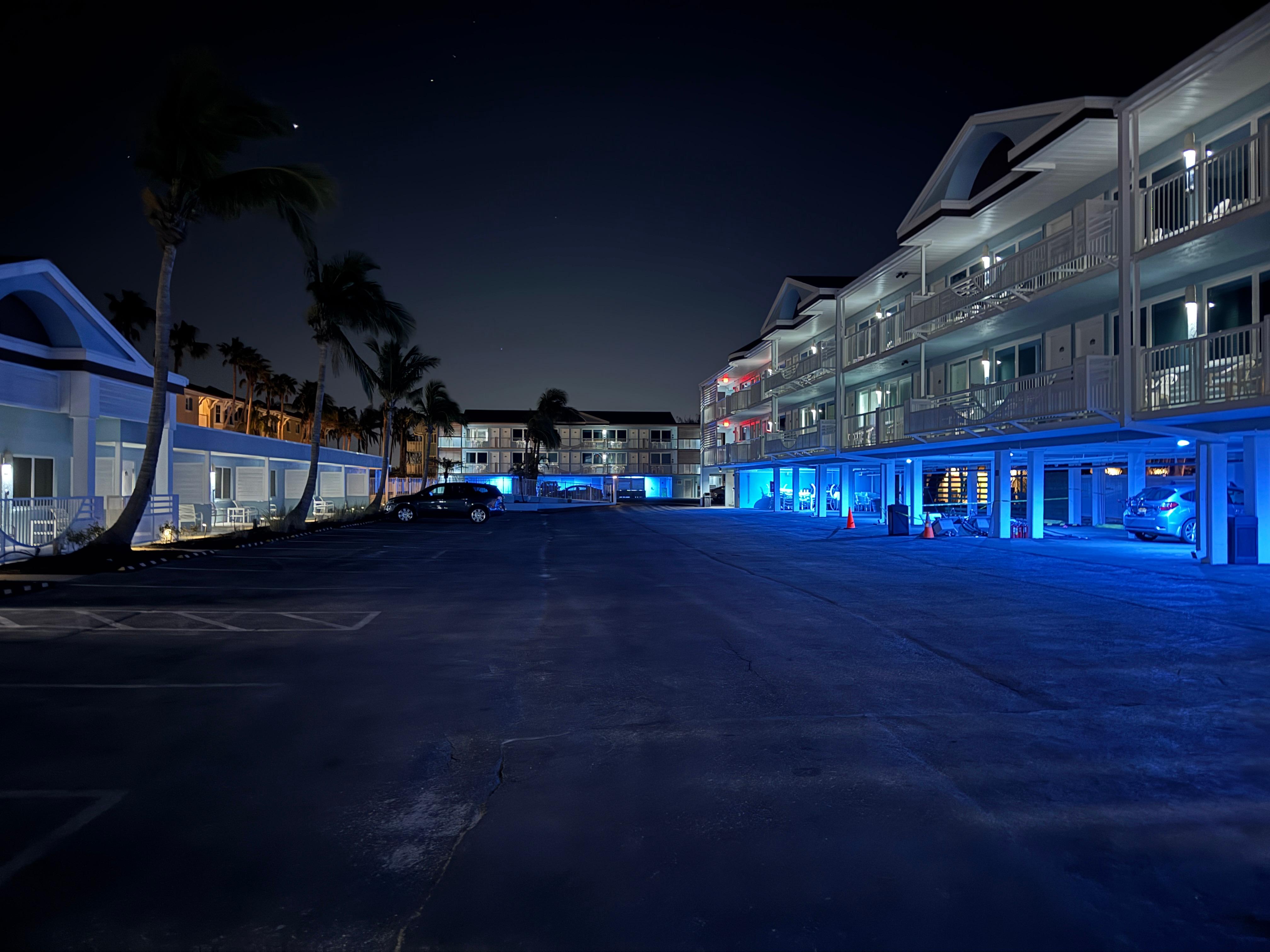 Hotel at night