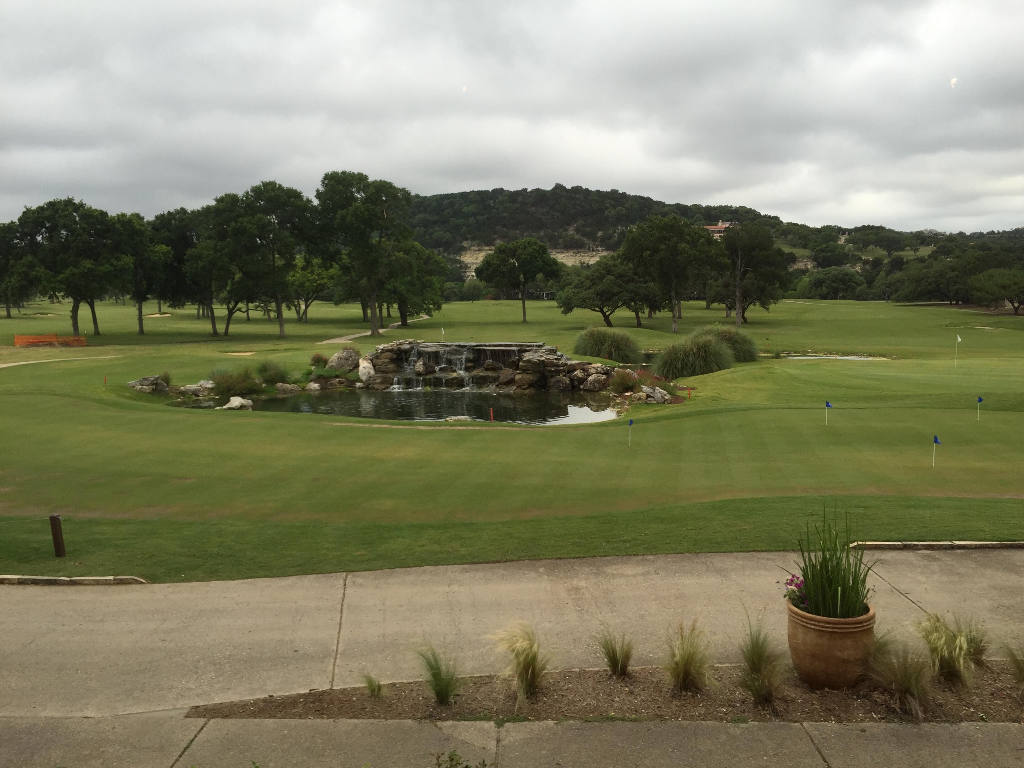 View from dining room