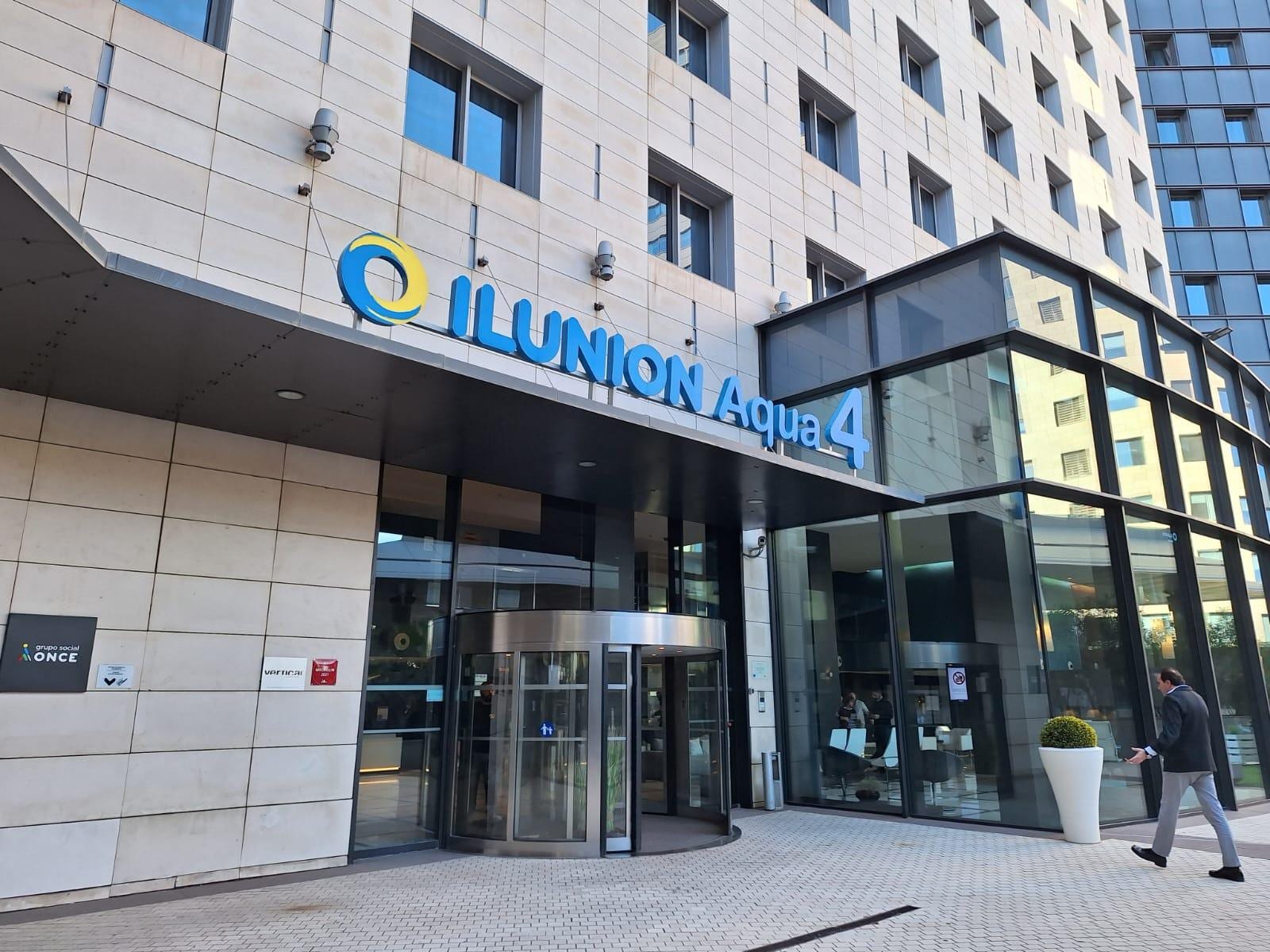 Entrada do hotel