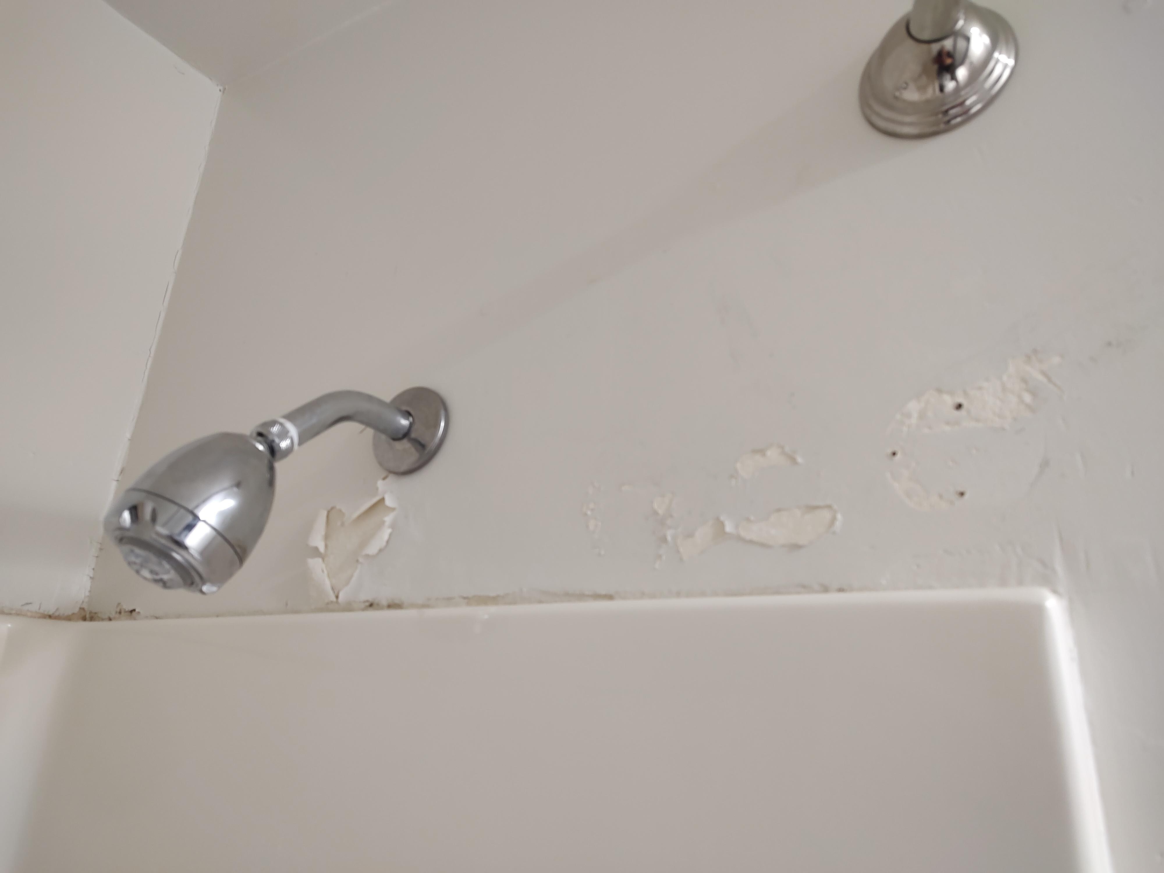 Peeling paint