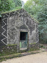 One of the several shrines in the forest - this is the Chapel of Saint John of the Cross