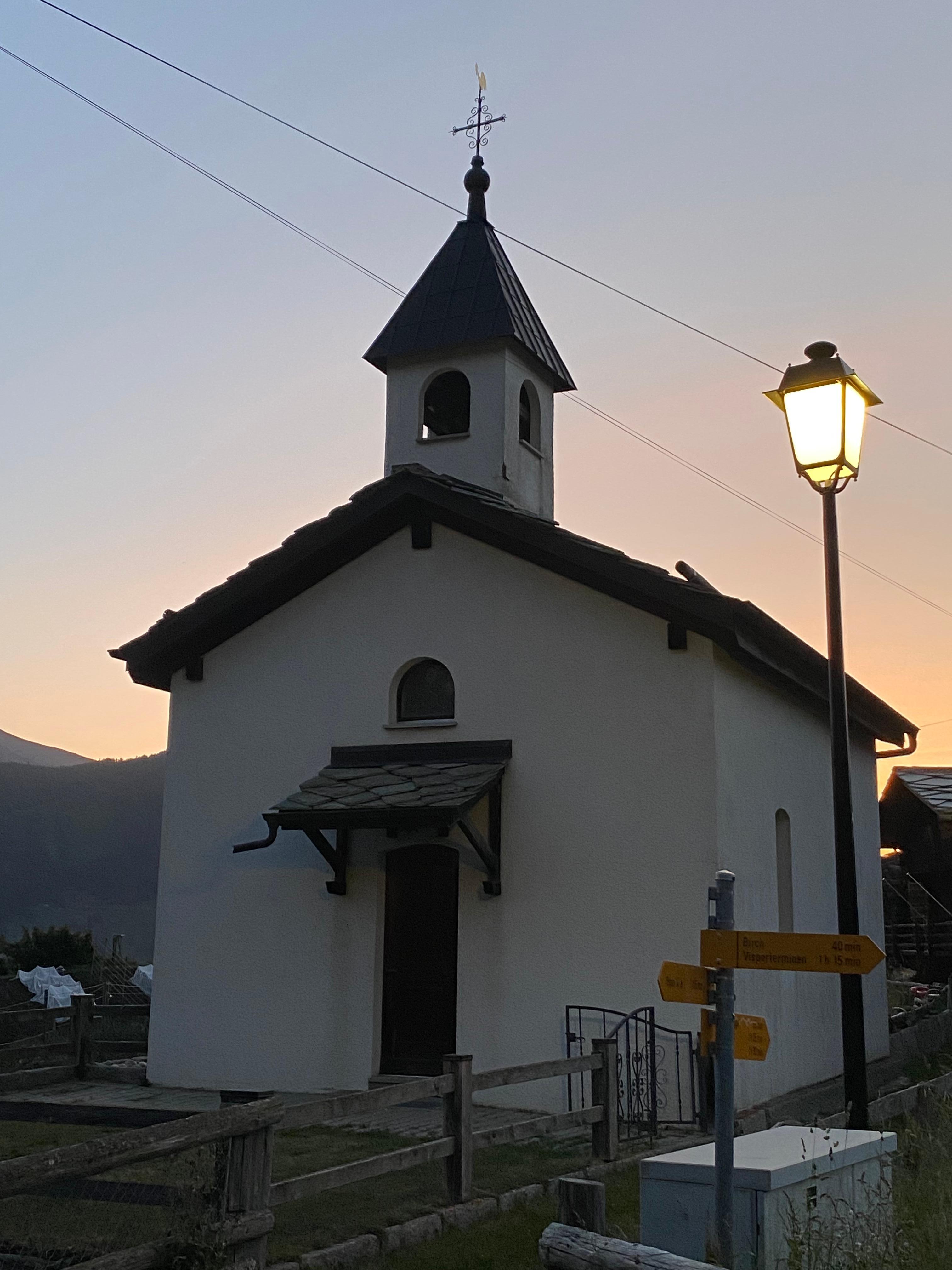 Gorgeous little chapel in the hamlet