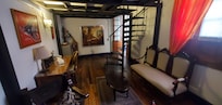 Espace salon chambre duplex