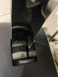 Poussières dans la machine à café