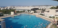 pool and city view