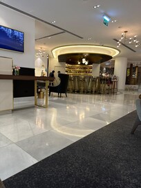 Bar na recepção.