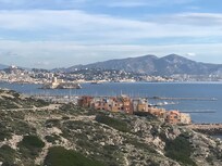 La vue depuis le Frioul