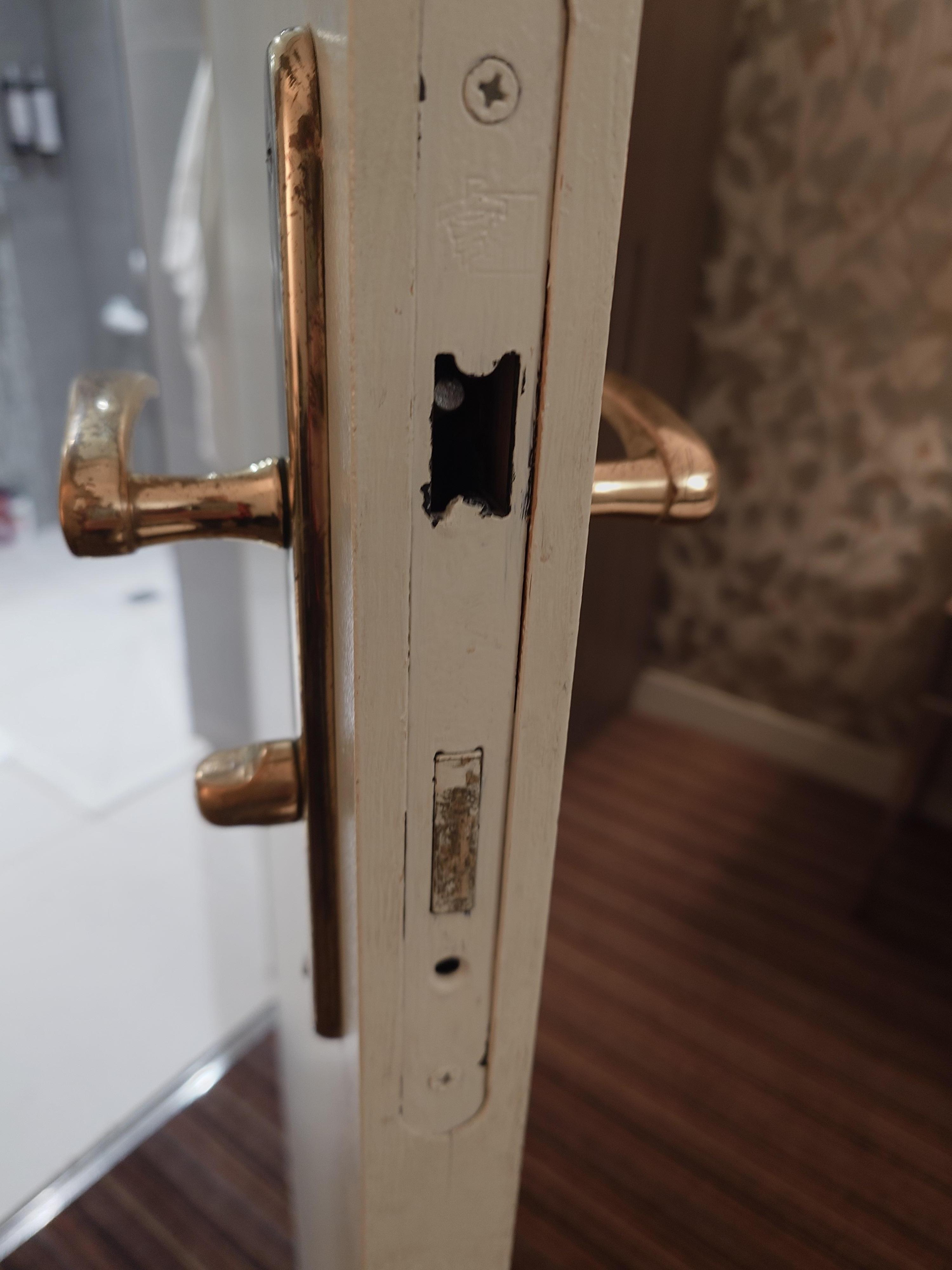 bathroom door