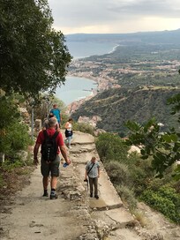 På tur i Taormina