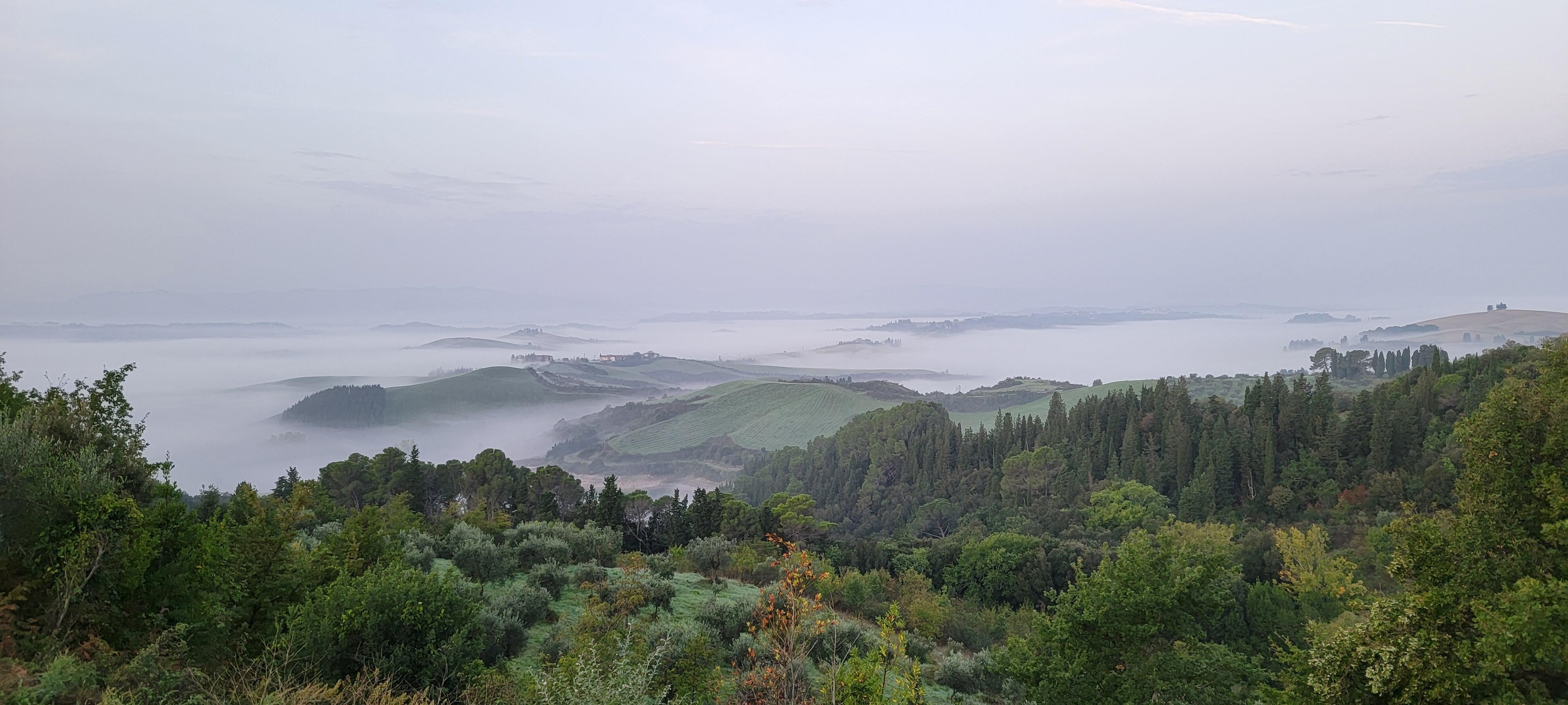 Sunrise at Castelfalfi