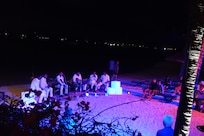 live Musik am Strand