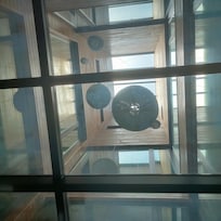 Lobby skylight