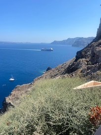 From our room terrace