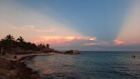 Strand am Abend