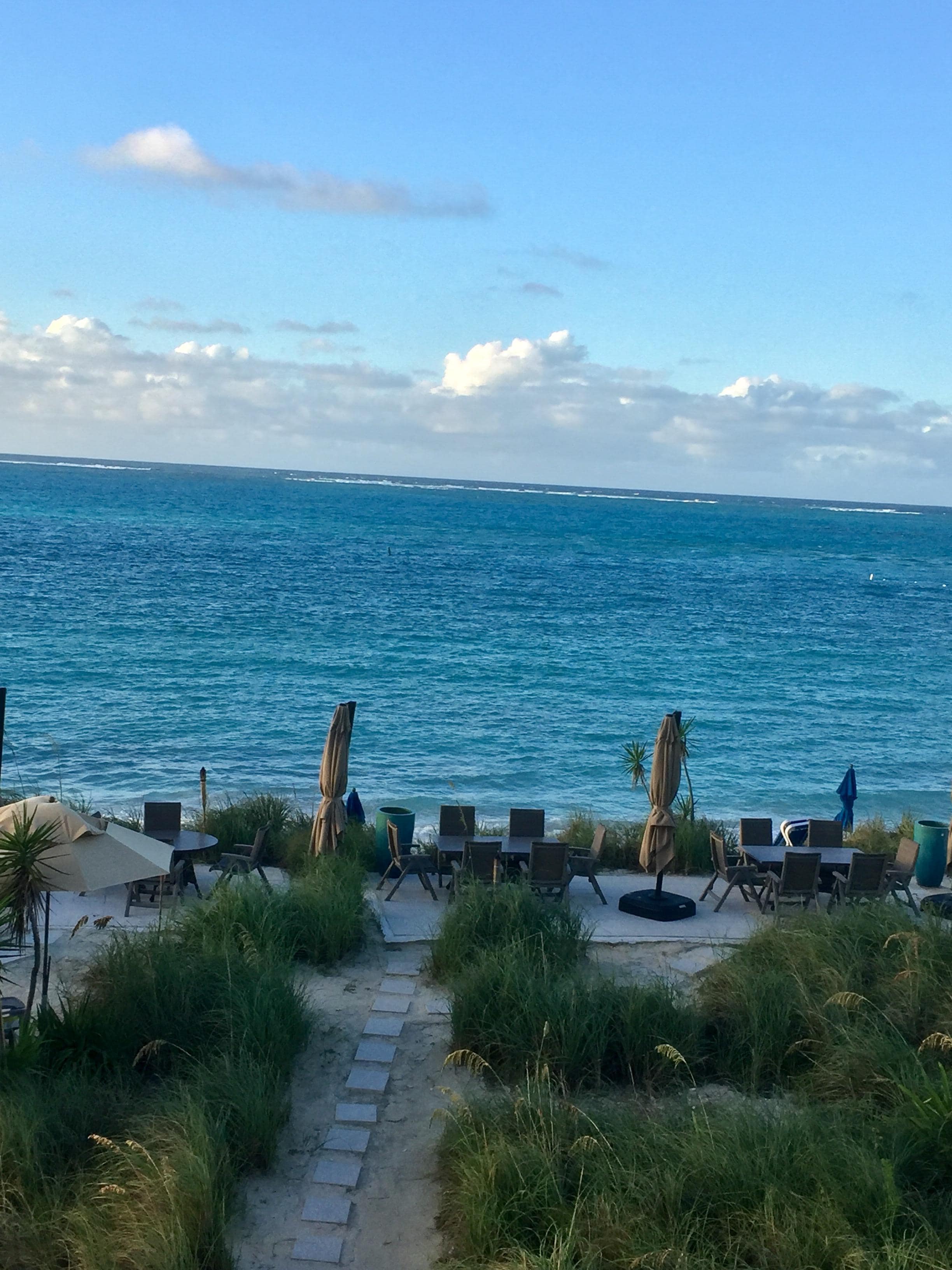 View from our balcony