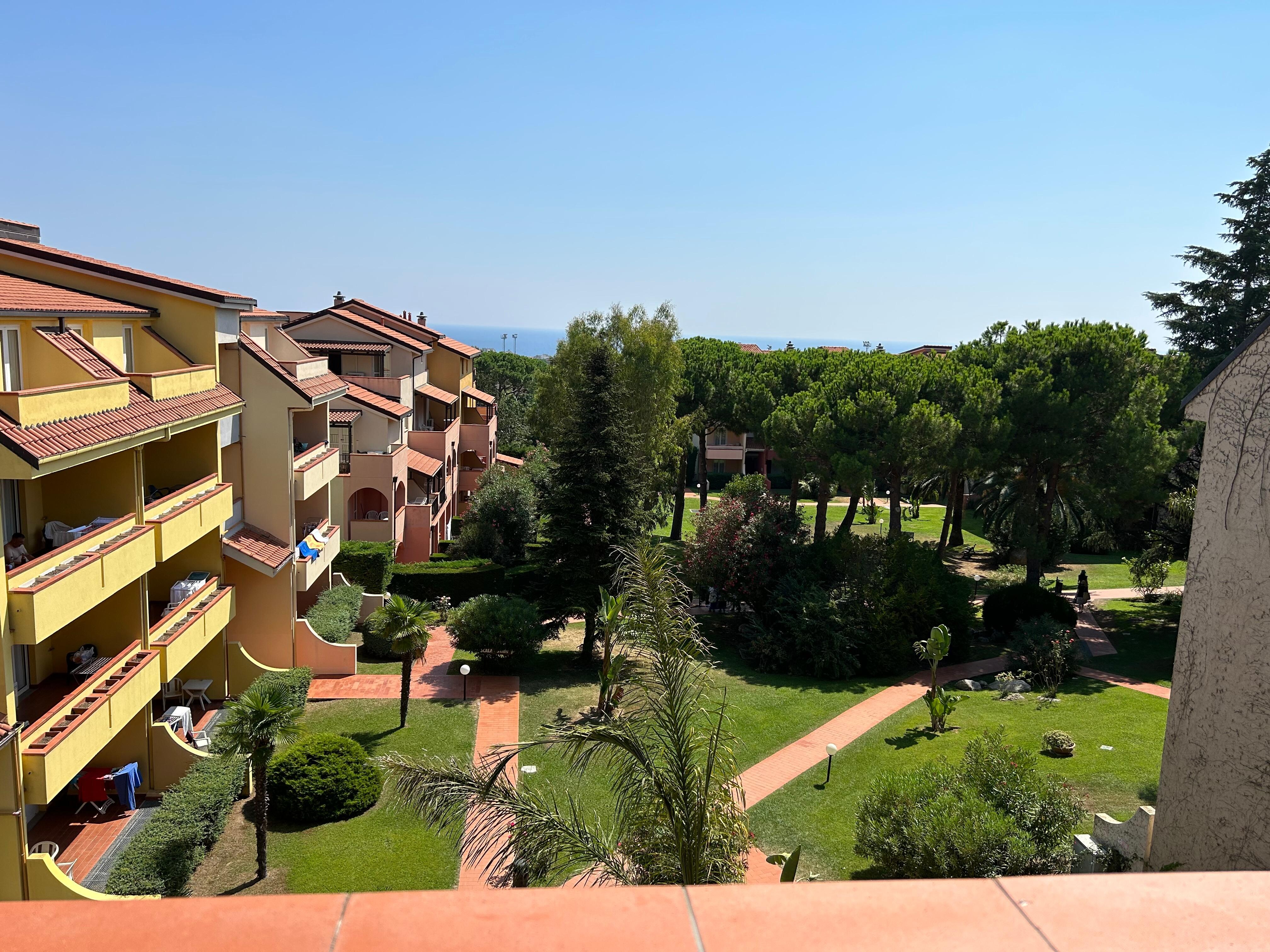 La vista dalla camera 