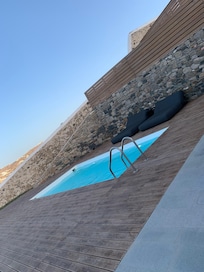 The villa pool with this view!