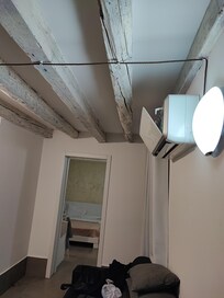 Não sei o que aconteceu a este ar condicionado