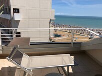 The terrace