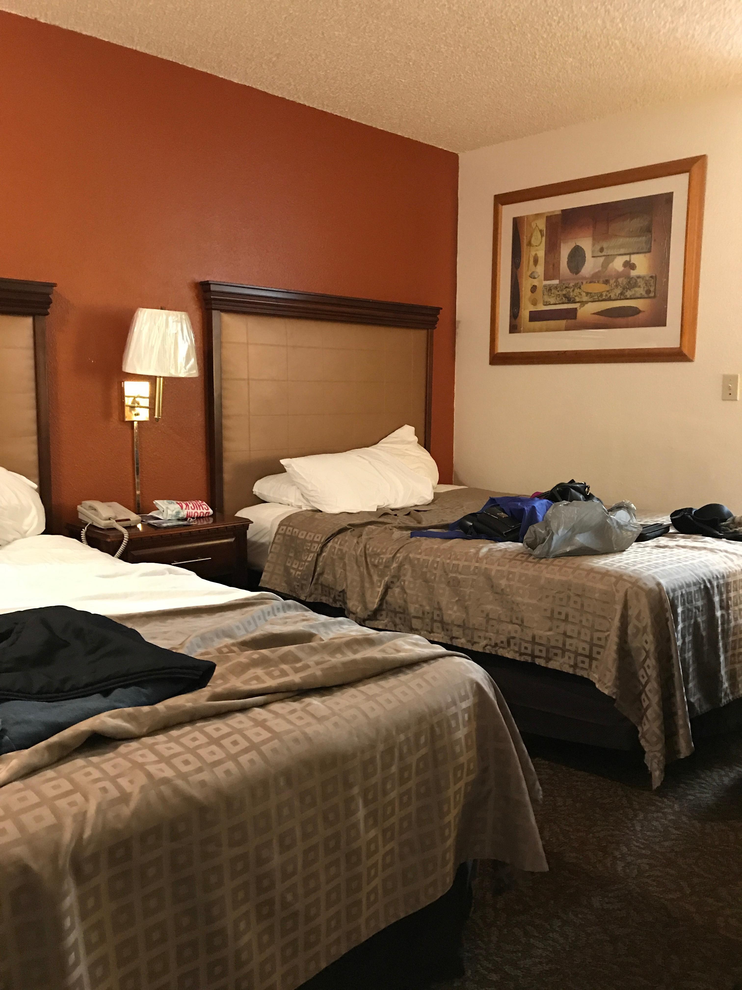 Not queen size beds