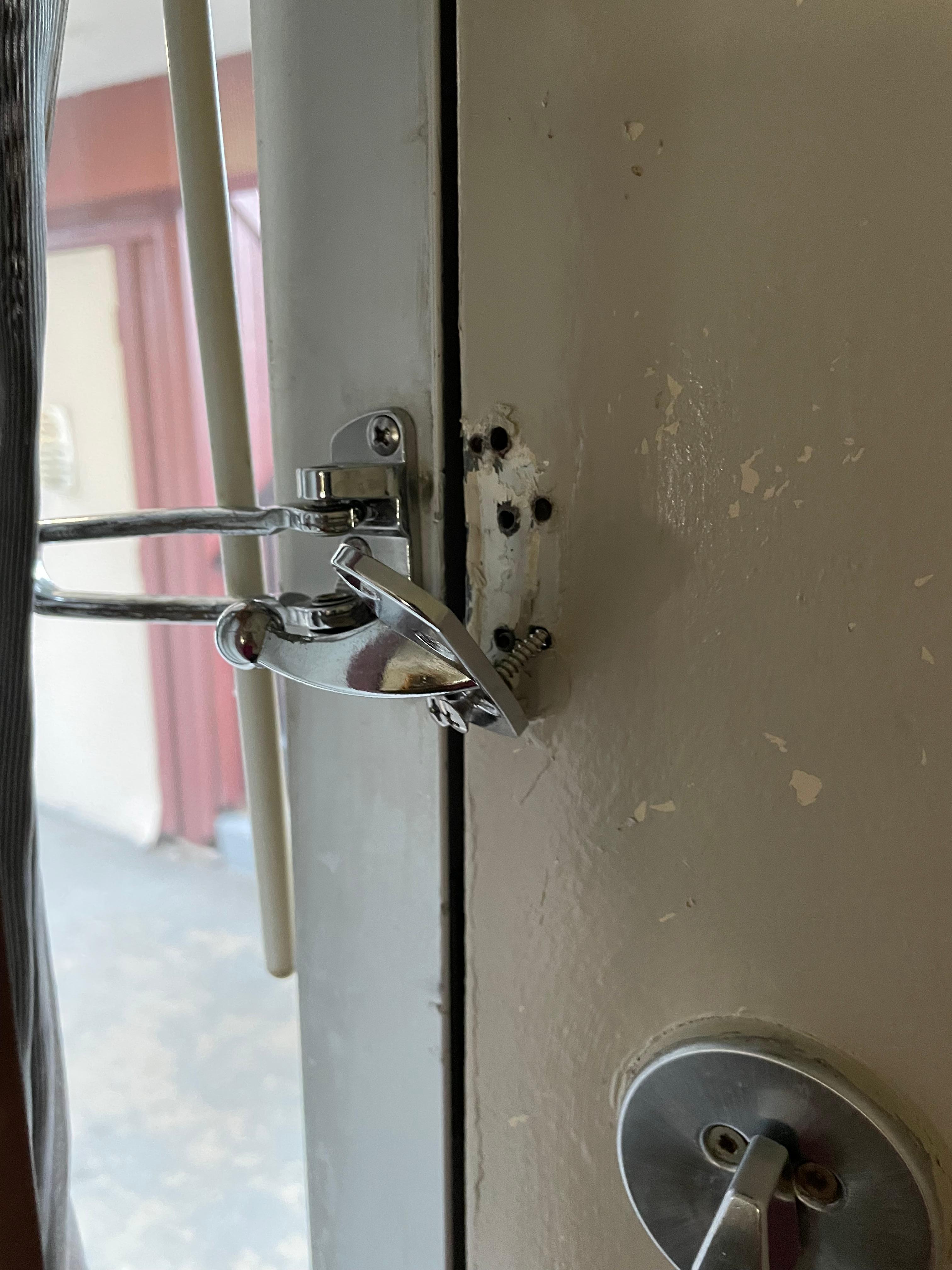 Broken lock