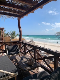 Vista suite frente al mar