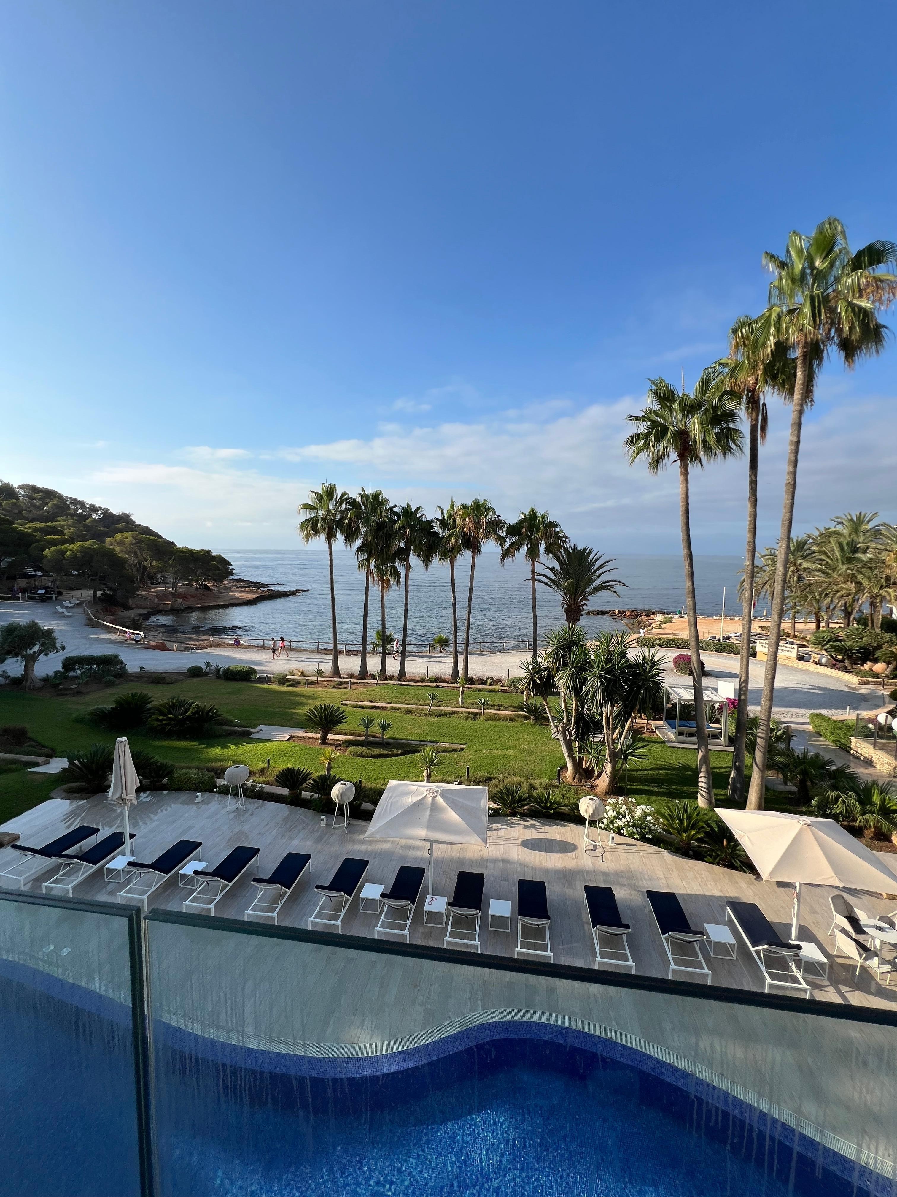 Utsikt fra balkongen