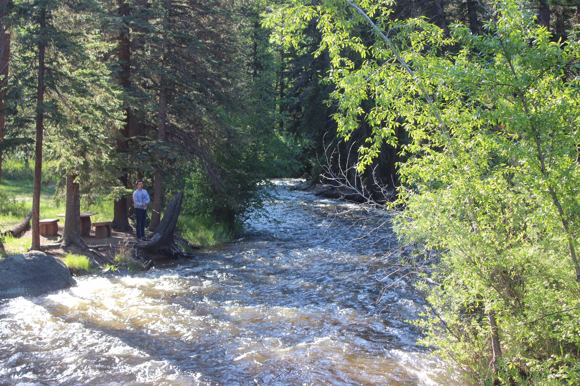 Boys fishing 