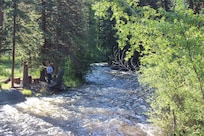 Boys fishing