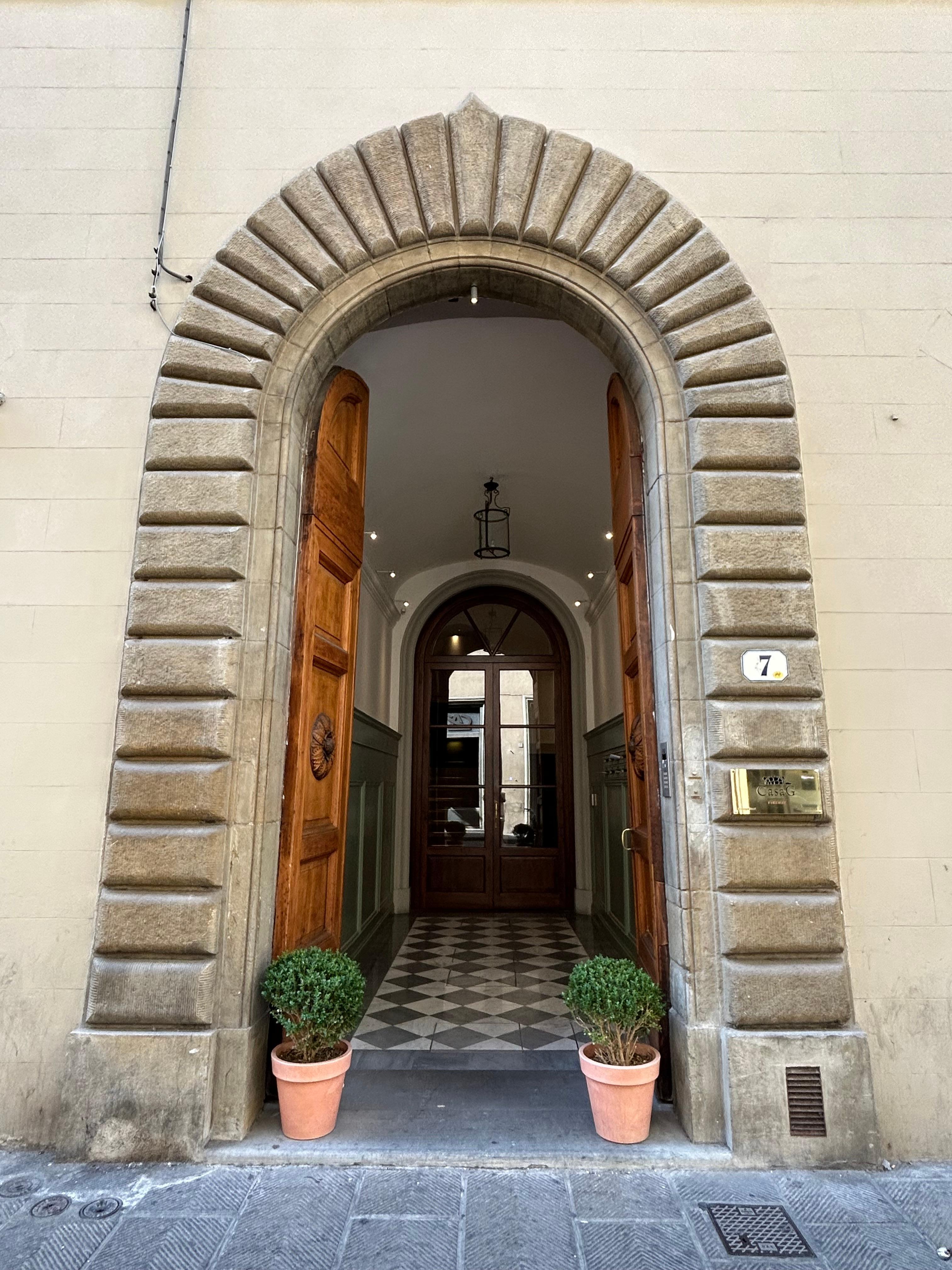 Hotel entrance