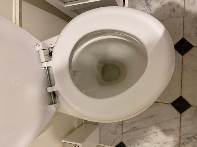 Løst toalettsete