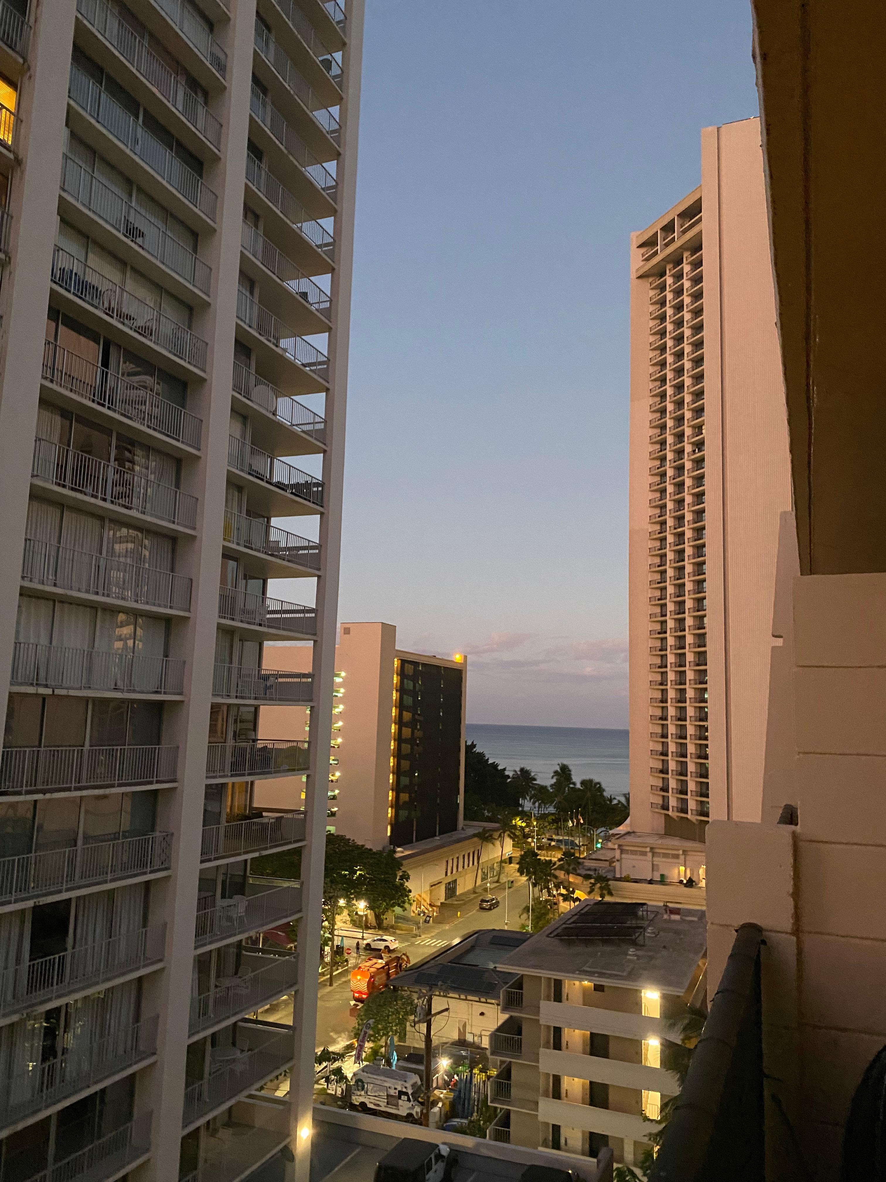 View from our room