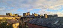 View of Alnwick Castle from the room (Hufflepuff)