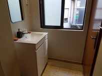 Bedroom sink/window