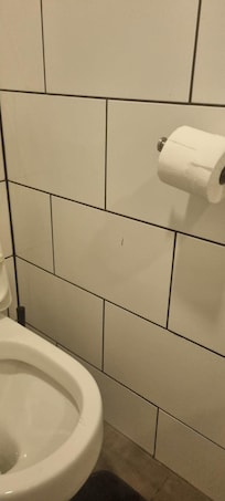 Same in the bathroom