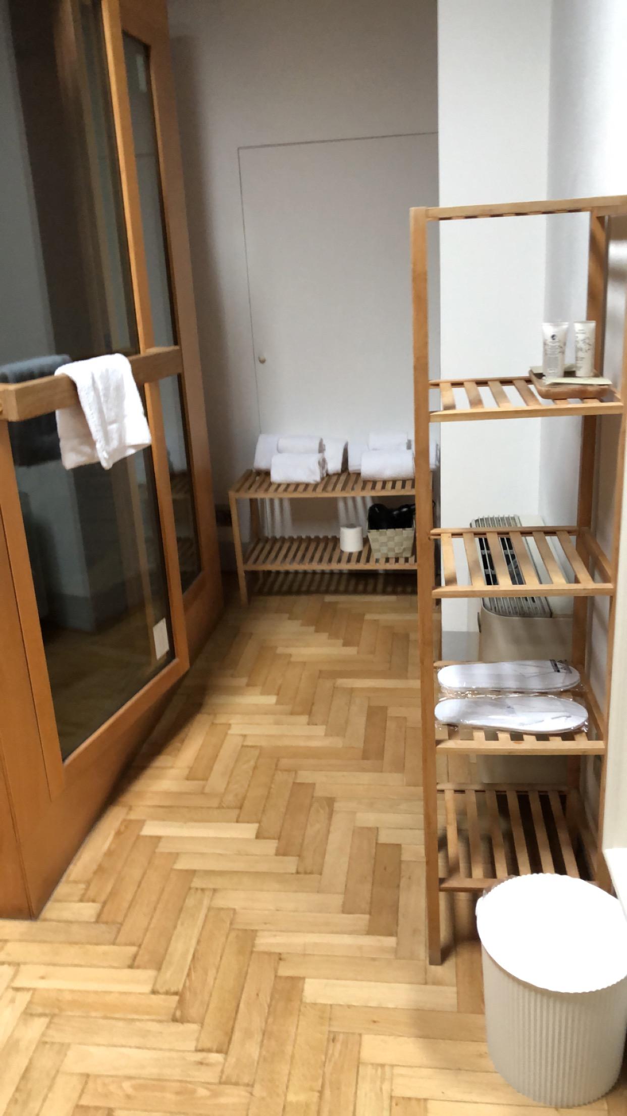 Private sauna in the bathroom