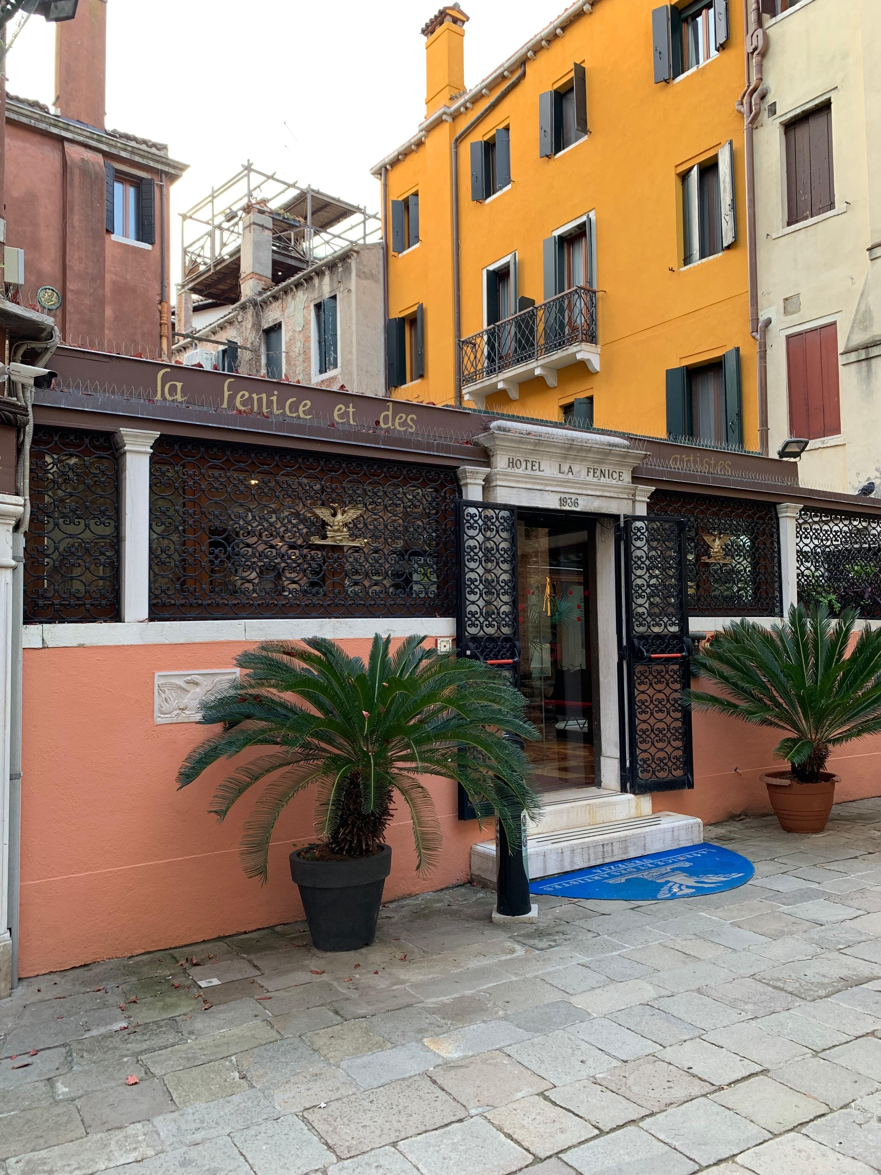 Ingresso hotel dall’esterno
