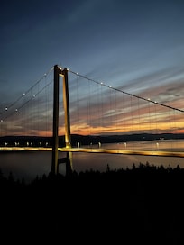 Kvällsbild från rummet