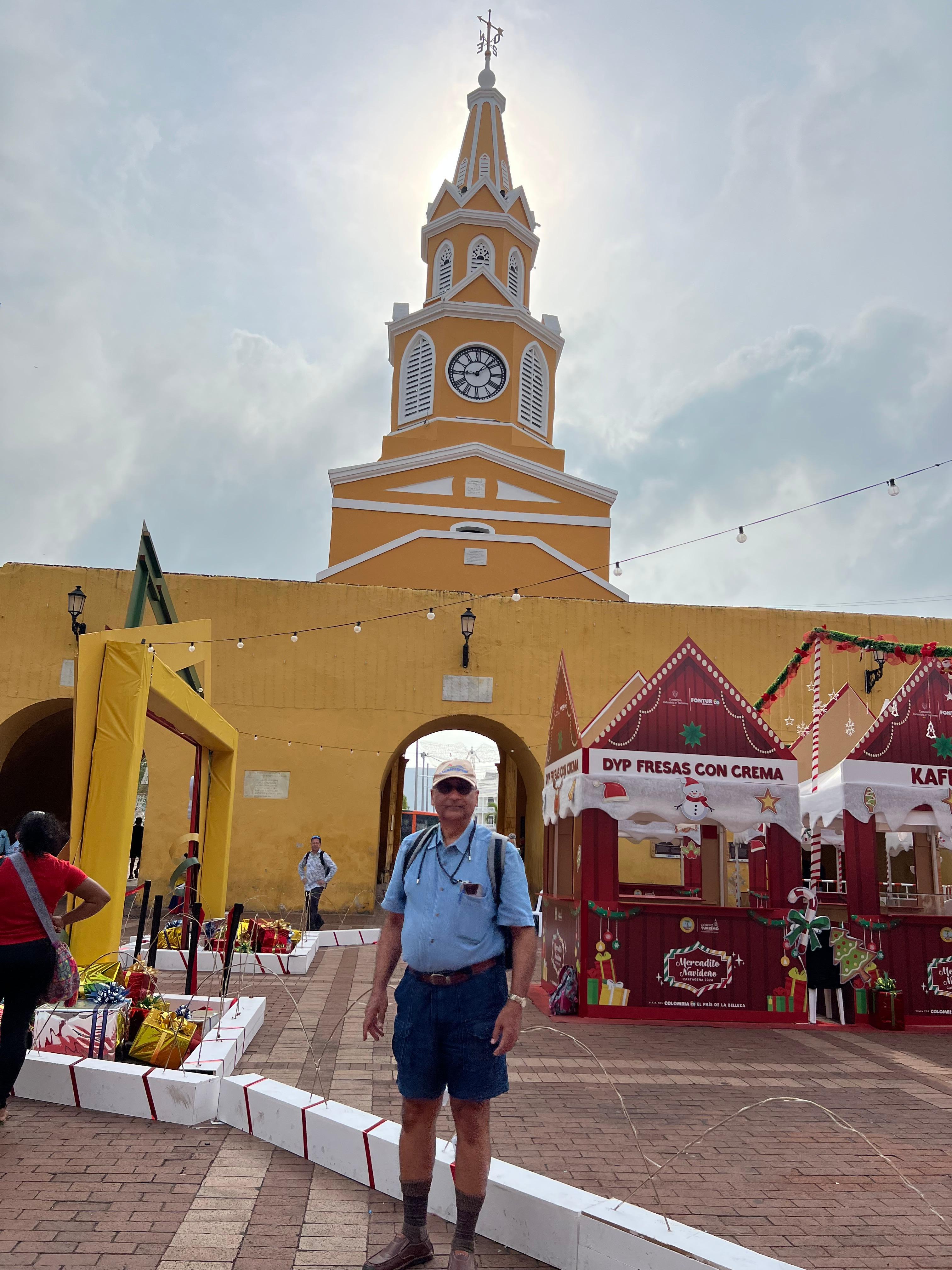 Clock tower in the walled city