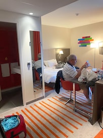 Looking in room from doorway