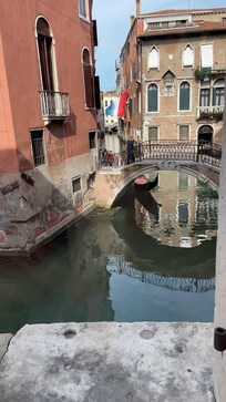 Dalla finestra della suite