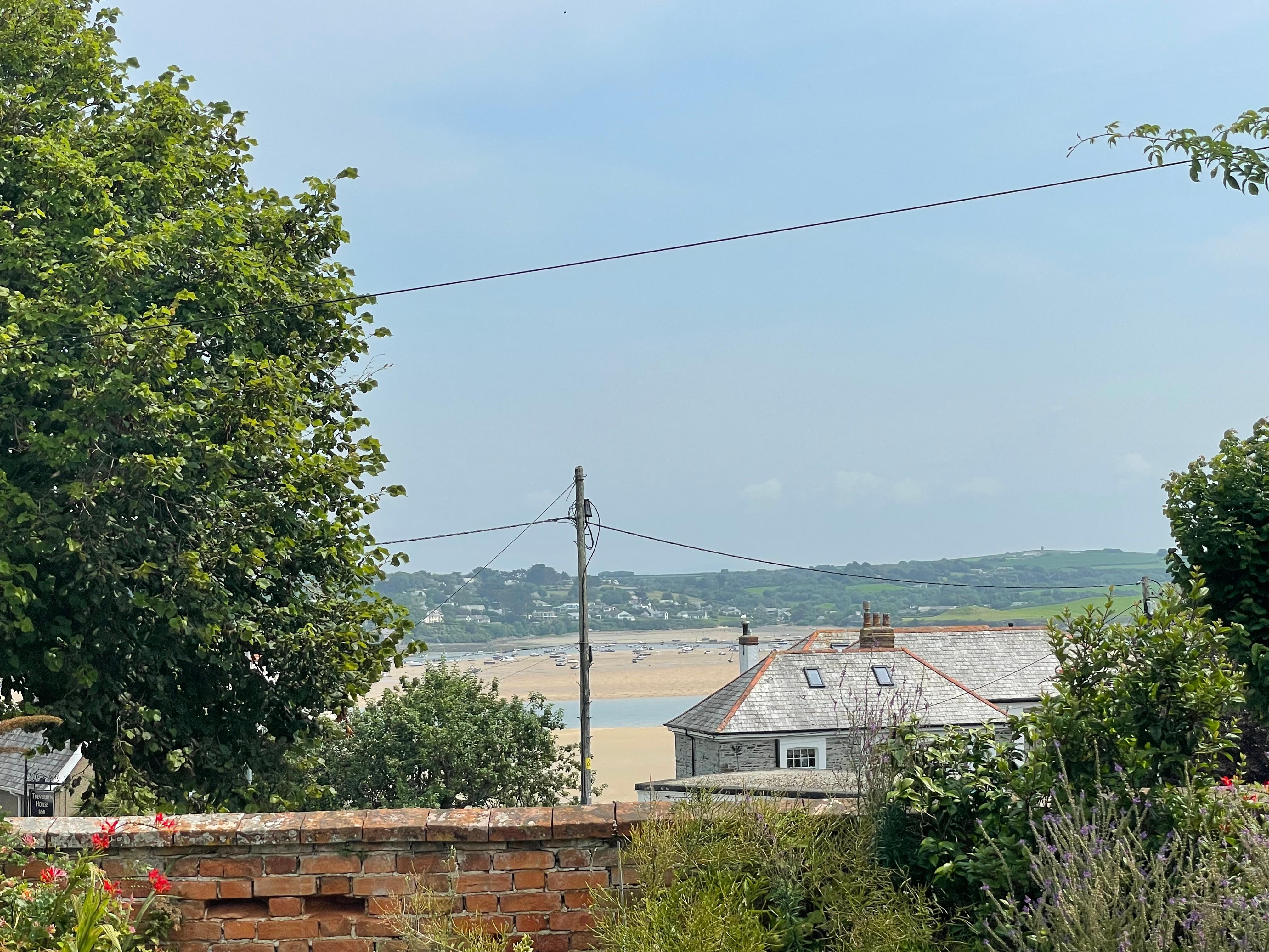 View from the garden of harbour